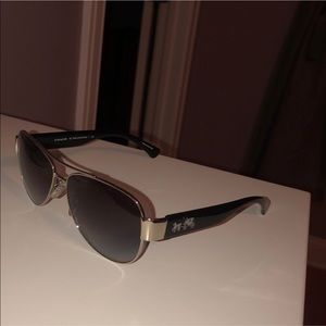 Coach aviator sunglasses